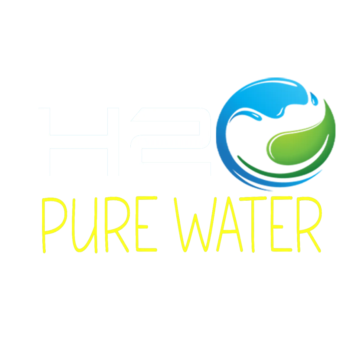 H2O Pure Water logo